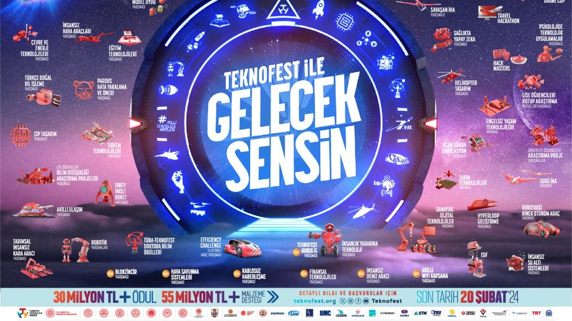Türkiye'nin öncü havacılık, uzay ve teknoloji festivali TEKNOFEST'in ev sahipliğinde düzenlenen 2024 Teknoloji Yarışmaları'na başvurular başladı