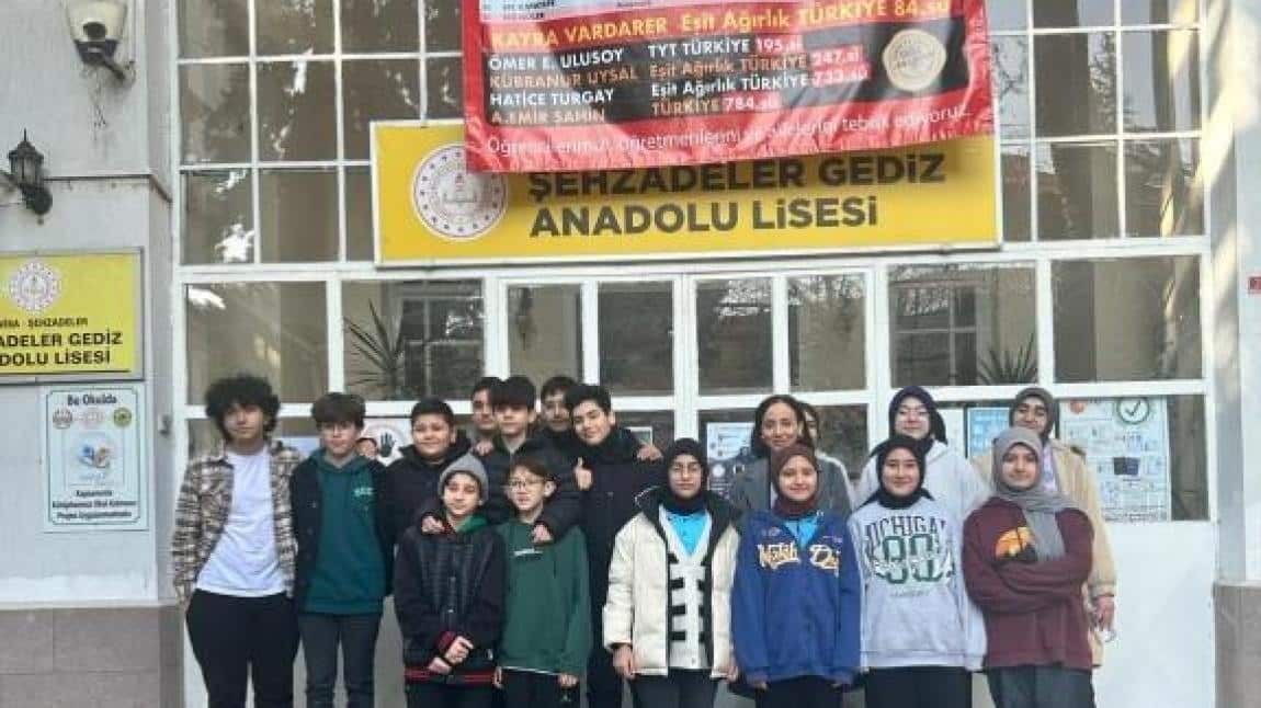 Okulumuz 8. Sınıf Öğrencileri Gediz Anadolu Lisesini ziyaret etti
